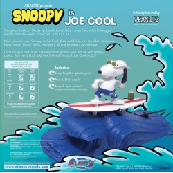 Model Plastikowy - ATLANTIS Models Figurka Snoopy Joe Cool Surfing - AMCM7502